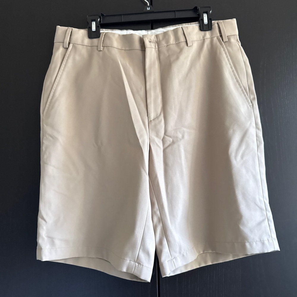 Jos. A. Bank Light Beige Flat Front Shorts